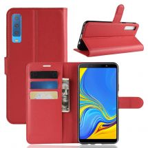Чехол-книжка Deexe Wallet Style для Samsung Galaxy A7 2018 (A750) - Red: фото 1 из 6