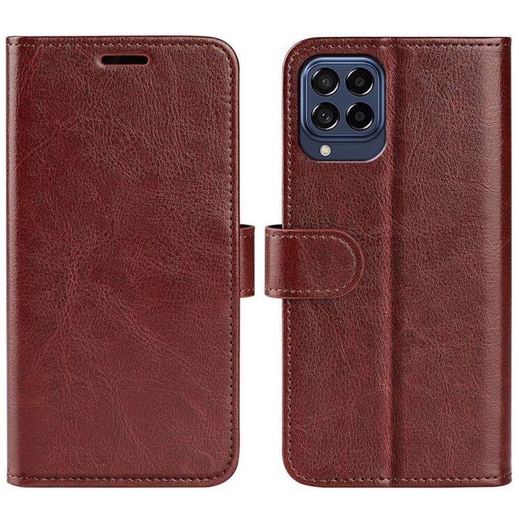 Чохол-книжка Deexe Wallet Style для Samsung Galaxy M33 (M336) - Brown: фото 1 з 7