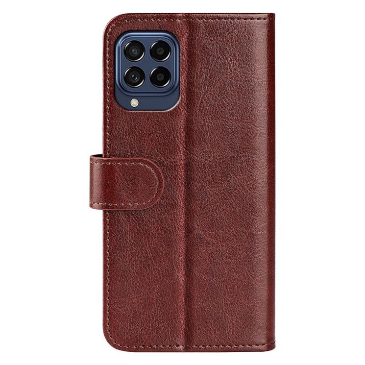 Чохол-книжка Deexe Wallet Style для Samsung Galaxy M33 (M336) - Brown: фото 3 з 7