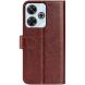 Чехол-книжка Deexe Wallet Style для Xiaomi Redmi 13 - Brown (356413Z). Фото 5 из 6