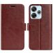 Чехол-книжка Deexe Wallet Style для Xiaomi Redmi 13 - Brown (356413Z). Фото 1 из 6