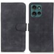 Чехол-книжка KHAZNEH Retro Wallet для Motorola Edge 50 - Black (368505B)