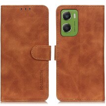 Чохол-книжка KHAZNEH Retro Wallet для Motorola Moto G06 - Brown: фото 1 з 8