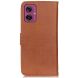 Чохол-книжка KHAZNEH Wallet Cover для Motorola Moto G55 - Brown (366117Z). Фото 6 з 8