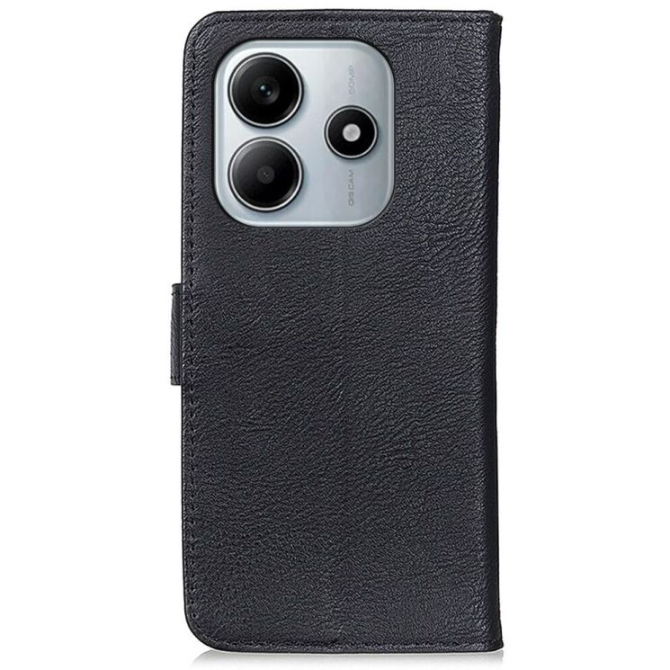 Чохол-книжка KHAZNEH Wallet Cover для Xiaomi Redmi Note 14 4G - Black: фото 7 з 7