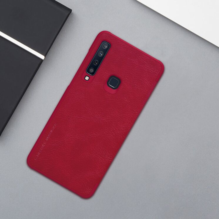 Чохол-книжка NILLKIN Qin Series для Samsung Galaxy A9 2018 (A920) - Red: фото 5 з 12
