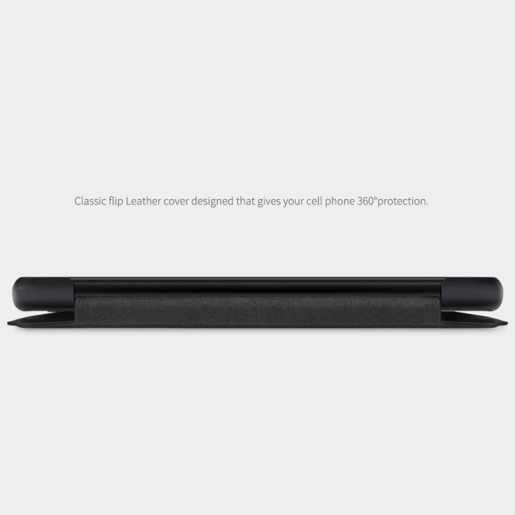 Чехол-книжка NILLKIN Qin Series для Xiaomi Redmi 9T - Black: фото 17 из 17