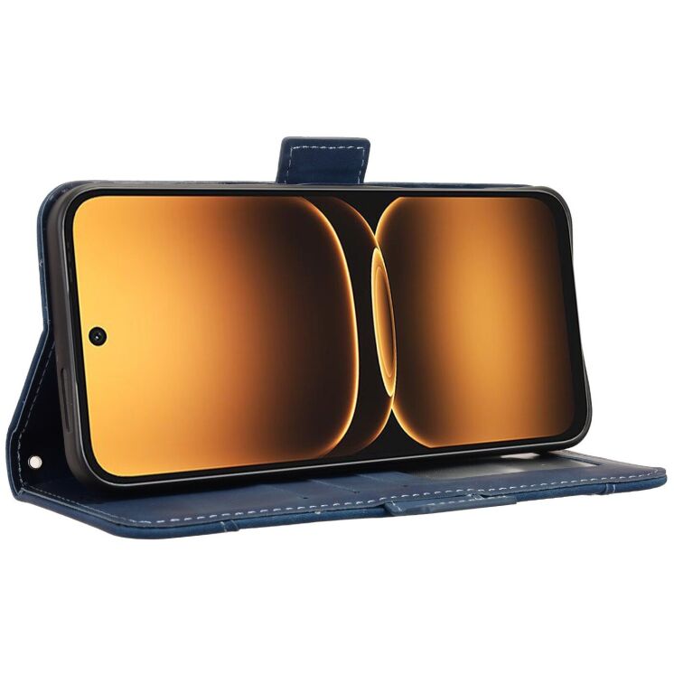 Чехол-книжка с карманами Deexe Wallet Stand для Infinix Smart 20 - Blue (411201L) Чехол-книжка с карманами Deexe Wallet Stand для Infinix Smart 20 - Blue: фото 5 из 15