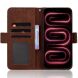 Чохол-книжка з кишеньками Deexe Wallet Stand для Xiaomi Poco F9 Ultra - Brown (430110Z). Фото 5 з 17