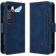 Чехол-книжка с карманами Deexe Wallet Stand для ZTE Nubia Neo 5 GT - Blue (432002L)