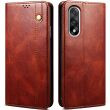 Чохол-книжка з кишеньками UniCase Leather Wallet для OnePlus Nord 5 / Ace 5 Ultra - Brown (387545Z)