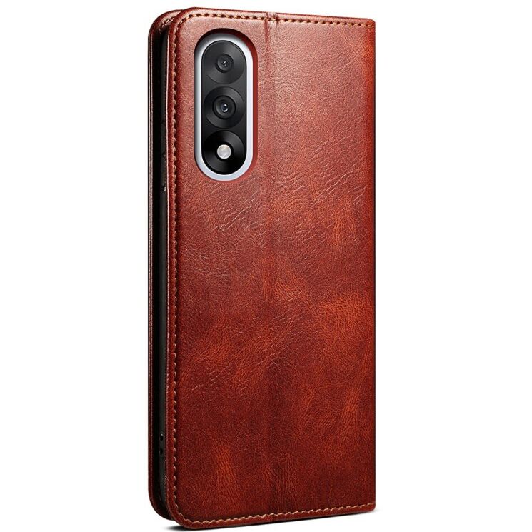 Чохол-книжка з кишеньками UniCase Leather Wallet для OnePlus Nord 5 / Ace 5 Ultra - Brown: фото 6 з 8
