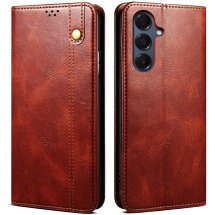 Чехол-книжка с карманами UniCase Leather Wallet для Samsung Galaxy A37 (A376) - Brown: фото 1 из 8