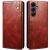 Чехол-книжка с карманами UniCase Leather Wallet для Samsung Galaxy A37 (A376) - Brown: фото 1 из 8
