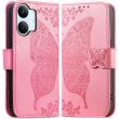 Чехол-книжка с рисунком UniCase Butterfly Pattern для Xiaomi Poco X8 Pro Max - Pink (408933P)