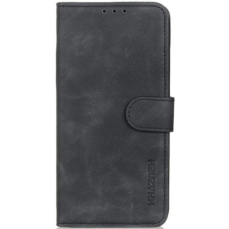 Чехол-книжка с застежкой KHAZNEH Retro Wallet для OnePlus 15R / Ace 6 / Ace 6T - Black: фото 5 из 6