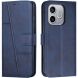 Чехол-книжка с застежкой UniCase Jet Cover для Honor 600 Lite - Blue (411820L). Фото 1 из 10