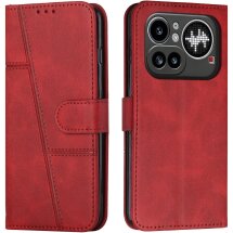 Чехол-книжка с застежкой UniCase Jet Cover для Nothing Phone (4a) Pro - Red: фото 1 из 11