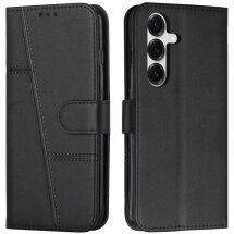 Чехол-книжка с застежкой UniCase Jet Cover для Samsung Galaxy S26 Plus - Black: фото 1 из 10