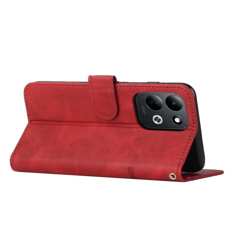 Чохол-книжка з застібкою UniCase Jet Cover для Xiaomi Poco C95 Pro - Red: фото 2 з 10