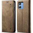 Чохол-книжка UniCase Jeans Wallet для Motorola G55 - Khaki (366101K)