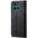 Чохол-книжка UniCase Jeans Wallet для Motorola Moto G75 - Black (367803B). Фото 5 з 6