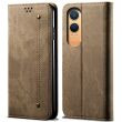 Чехол-книжка UniCase Jeans Wallet для OnePlus Nord CE 4 Lite - Khaki (382305K)