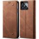 Чохол-книжка UniCase Jeans Wallet для Xiaomi 14 - Coffee (342222C). Фото 1 з 6