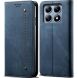 Чехол-книжка UniCase Jeans Wallet для Xiaomi 14T Pro - Blue (365620L). Фото 1 из 6