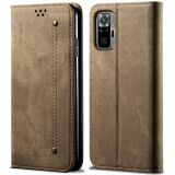 Чохол-книжка UniCase Jeans Wallet для Xiaomi Redmi Note 10 / Note 10s / Poco M5s - Khaki (278518K)