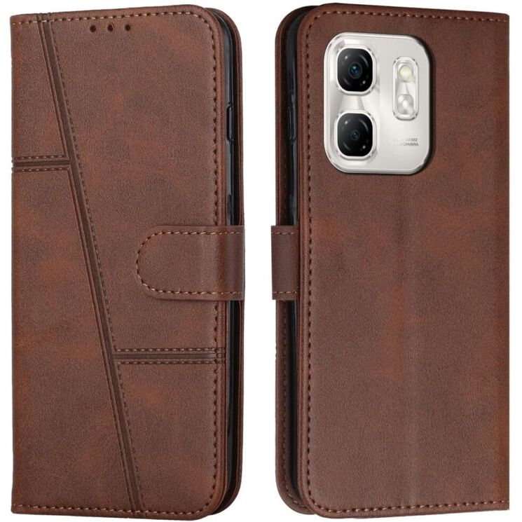 Чехол-книжка UniCase Jet Cover для Infinix Smart 9 (X6532) / Hot 50i (X6531) - Brown: фото 1 из 8