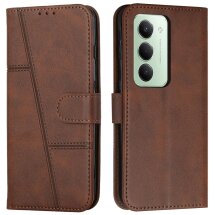 Чехол-книжка с застежкой UniCase Jet Cover для Xiaomi Redmi 15 - Brown: фото 1 из 10