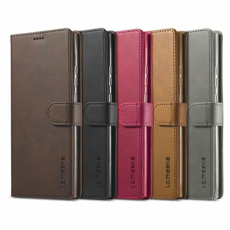 Чехол LC.IMEEKE Wallet Case для Samsung Galaxy Note 20 Ultra (N985) - Red: фото 7 из 7