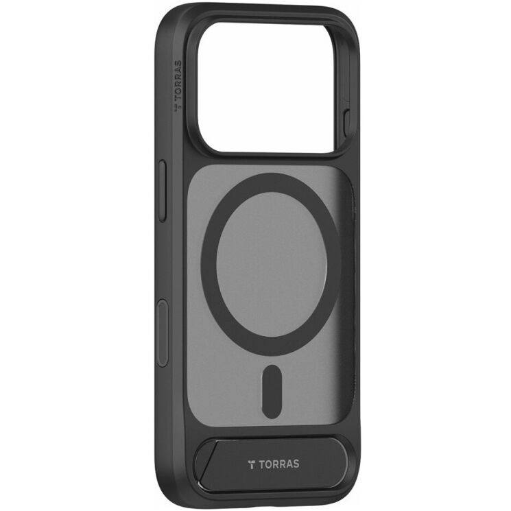 Чехол с подставкой TORRAS Ostand L1 (with MagSafe) для Apple iPhone 18 Pro Max - Black (423803B) Чехол с подставкой TORRAS Ostand L1 (with MagSafe) для Apple iPhone 18 Pro Max - Black: фото 1 из 1