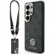 Чехол с ремешком Guess 4G Big Rhinestone Triangle Strap MagSafe для Samsung Galaxy S26 Ultra (S948) GUHMS26LP4G4DCSK - Black (408538B). Фото 1 из 7