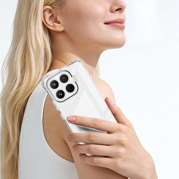 Чохол з посиленими кутами IMAK Airbag MAX Case для Xiaomi 17T - Transparent (408801T) Чохол з посиленими кутами IMAK Airbag MAX Case для Xiaomi 17T - Transparent: фото 5 з 9