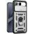 Чохол із захистом камери Deexe Armor Shield для Infinix Hot 60i - Silver: фото 1 з 9