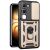 Чохол із захистом камери Deexe Armor Shield для Infinix Hot 70 Pro - Gold: фото 1 з 9