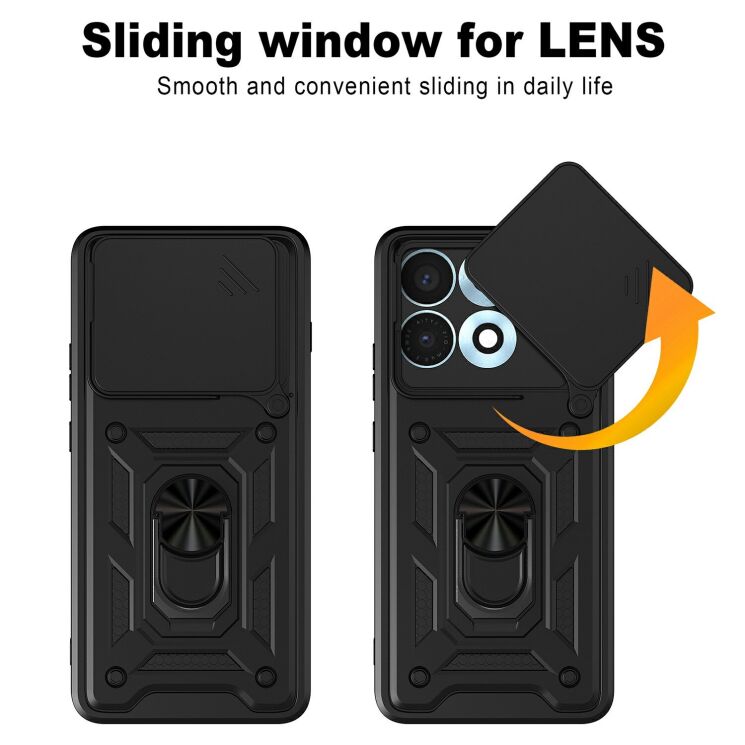Чехол с защитой камеры Deexe Armor Shield для Motorola Edge 70 Max - Black (435526B) Чехол с защитой камеры Deexe Armor Shield для Motorola Edge 70 Max - Black: фото 9 из 9