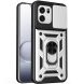 Чехол с защитой камеры Deexe Armor Shield для OnePlus Nord CE6 - Silver (391605S). Фото 1 из 9