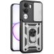 Чохол із захистом камери Deexe Armor Shield для Realme C100i / C100x - Silver (412512S). Фото 1 з 10