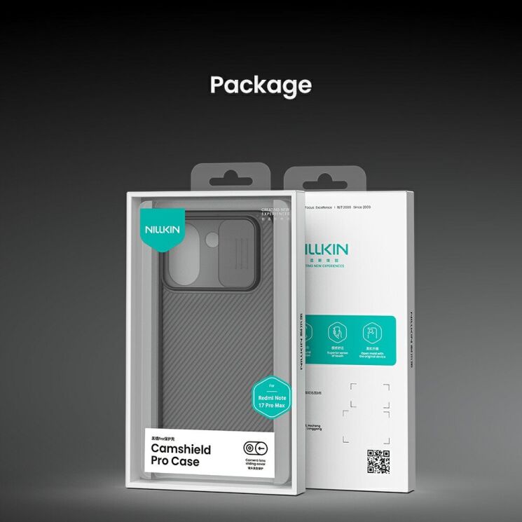 Чехол со шторкой для камеры NILLKIN CamShield Pro для Xiaomi Redmi Note 17 Pro Max - Transparent Black (430521TB) Чехол со шторкой для камеры NILLKIN CamShield Pro для Xiaomi Redmi Note 17 Pro Max - Transparent Black: фото 14 из 14