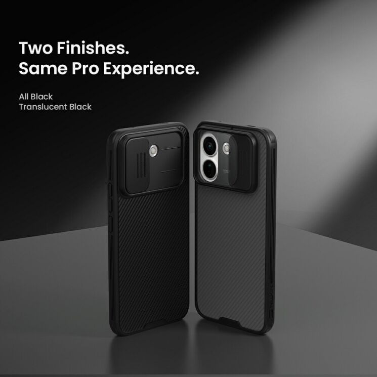 Чехол со шторкой для камеры NILLKIN CamShield Pro для Xiaomi Redmi Note 17 Pro Max - Transparent Black (430521TB) Чехол со шторкой для камеры NILLKIN CamShield Pro для Xiaomi Redmi Note 17 Pro Max - Transparent Black: фото 11 из 14