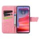 Чехол UniCase Butterfly Pattern для Motorola Edge 50 Fusion - Pink (354231P). Фото 2 из 8
