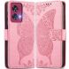 Чехол UniCase Butterfly Pattern для Motorola Edge 50 Fusion - Pink (354231P). Фото 1 из 8