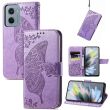 Чохол UniCase Butterfly Pattern для Motorola Moto G05 - Light Purple (372731LV)