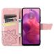 Чехол UniCase Butterfly Pattern для Motorola Moto G24 / G04 / G04s / E14 - Rose Gold (347827RG). Фото 2 из 8