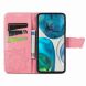 Чехол-книжка с рисунком UniCase Butterfly Pattern для Motorola Moto G52 / G82 - Pink (326822P). Фото 2 из 8