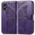 Чехол UniCase Butterfly Pattern для Motorola Moto G85 - Dark Purple: фото 1 из 6