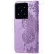 Чехол UniCase Butterfly Pattern для Xiaomi 14T - Light Purple (365703LV). Фото 4 из 5